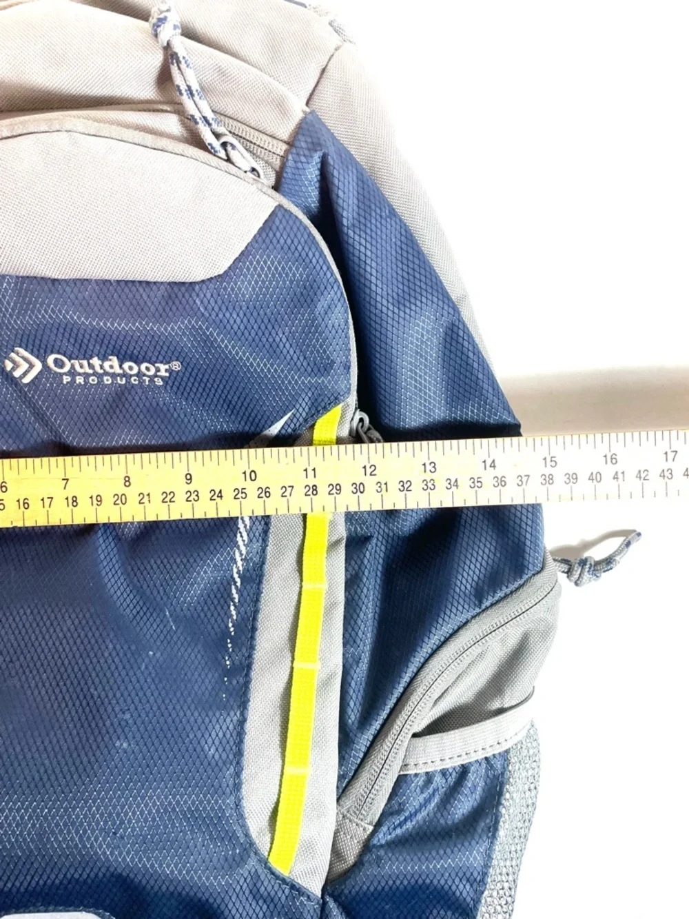 Outdoor Product Morph 26 Backpack Blue Gray Neon Hiking Travel School Bag